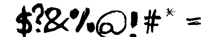 M?ller Font OTHER CHARS