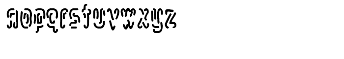 Mlurmlry Regular Font LOWERCASE