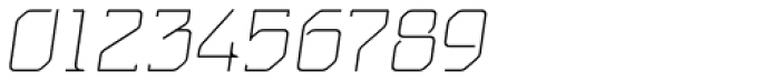 MM Agrafa Thin Italic Font OTHER CHARS