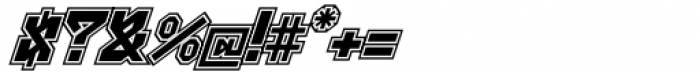 MMC Grafik Black Oblique Font OTHER CHARS