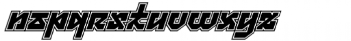 MMC Grafik Black Oblique Font LOWERCASE