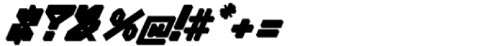 MMC Grafik Block 1 Oblique Font OTHER CHARS