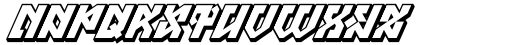 MMC Grafik Oblique Font UPPERCASE
