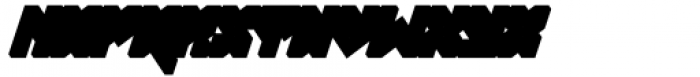 MMC Insignia Block 1 Bold Oblique Font UPPERCASE