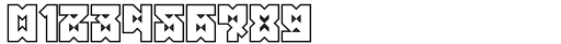 MMC Insignia Outline Regular Font OTHER CHARS