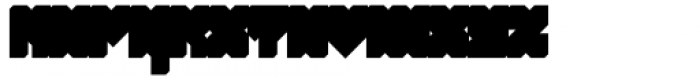 MMC Insignia Pro Block 2 Bold Font UPPERCASE