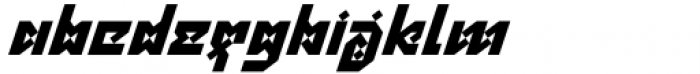 MMC Insignia Pro Bold Oblique Font LOWERCASE
