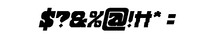 Mnemonic Core Bold Italic Font OTHER CHARS