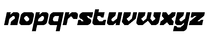 Mnemonic Core Bold Italic Font LOWERCASE