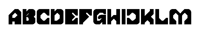 Mnemonic Core Bold Font UPPERCASE