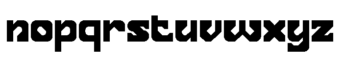 Mnemonic Core Bold Font LOWERCASE