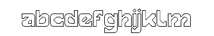 Mnemonic Core-Hollow FONT