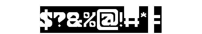 Mnemonic Core-Inverse Font OTHER CHARS
