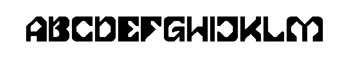 Mnemonic Core-Light Font UPPERCASE
