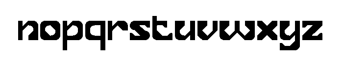 Mnemonic Core-Light Font LOWERCASE