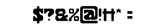 Mnemonic Core Font OTHER CHARS
