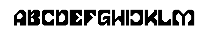 Mnemonic Core Font UPPERCASE