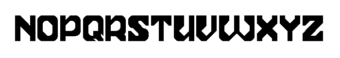 Mnemonic Core Font UPPERCASE