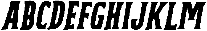 MN Calvero Italic otf (400) Font UPPERCASE