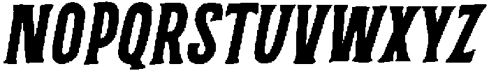 MN Calvero Italic otf (400) Font UPPERCASE