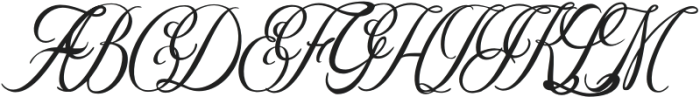 MN Mantova Italic otf (400) Font UPPERCASE
