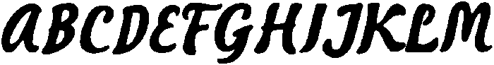 MN Solvane Regular otf (400) Font UPPERCASE