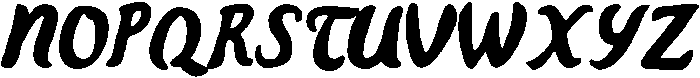 MN Solvane Regular otf (400) Font UPPERCASE