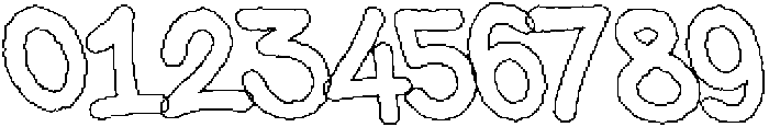 MN Tavera Outline otf (400) Font OTHER CHARS