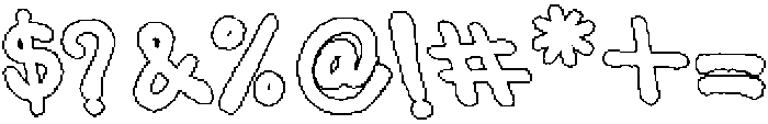 MN Tavera Outline otf (400) Font OTHER CHARS