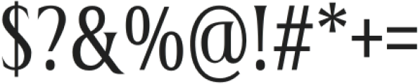 MN Triplay Serif Regular otf (400) Font OTHER CHARS
