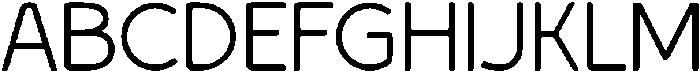 MN Virelis Soft otf (400) Font UPPERCASE