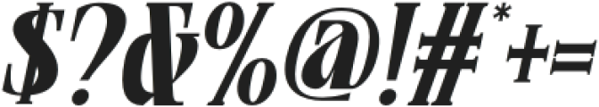 MNRagnala Black Italic otf (900) Font OTHER CHARS