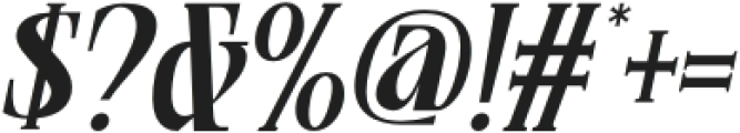 MNRagnala Bold Italic otf (700) Font OTHER CHARS
