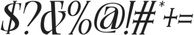 MNRagnala Italic otf (400) Font OTHER CHARS