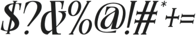 MNRagnala Medium Italic otf (500) Font OTHER CHARS