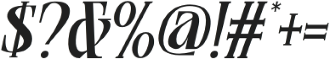 MNRagnala Semi Bold Italic otf (600) Font OTHER CHARS