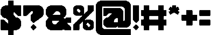Mnemonic Core Bold otf (700) Font OTHER CHARS
