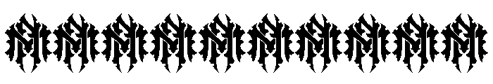 MN Grissee Personal Use ExtBd Font OTHER CHARS