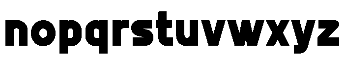 MN Grissee Personal Use ExtBd Font LOWERCASE