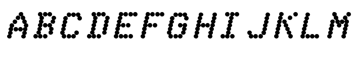 mnicmp Italic Font UPPERCASE