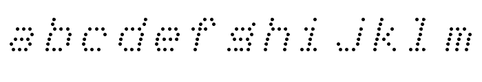 mnicmp Light Italic Font LOWERCASE