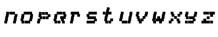 mnicmp Square Italic Font LOWERCASE