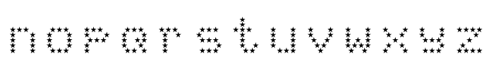 mnicmp Star Regular Font LOWERCASE