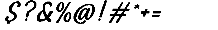 MN Barevia Regular Font OTHER CHARS