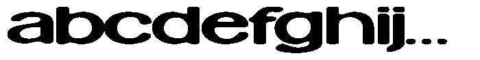 MN Brutaze Expanded FONT