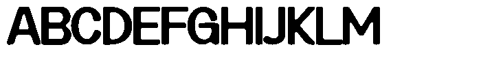 MN Brutaze Regular Font UPPERCASE