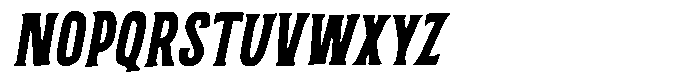 MN Calvero Italic Font UPPERCASE