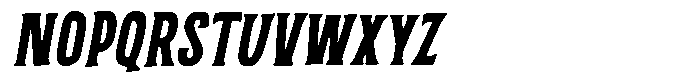 MN Calvero Italic Font LOWERCASE