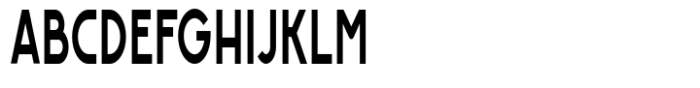 MN Grissee Medium Condensed Font UPPERCASE