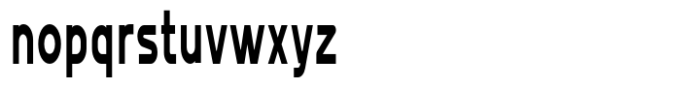 MN Grissee Medium Condensed Font LOWERCASE
